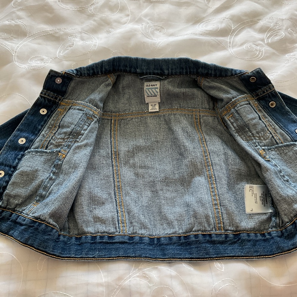 Old Navy Toddler Blue Size 18/24 Month Jean Style Jacket - Picture 13 of 13
